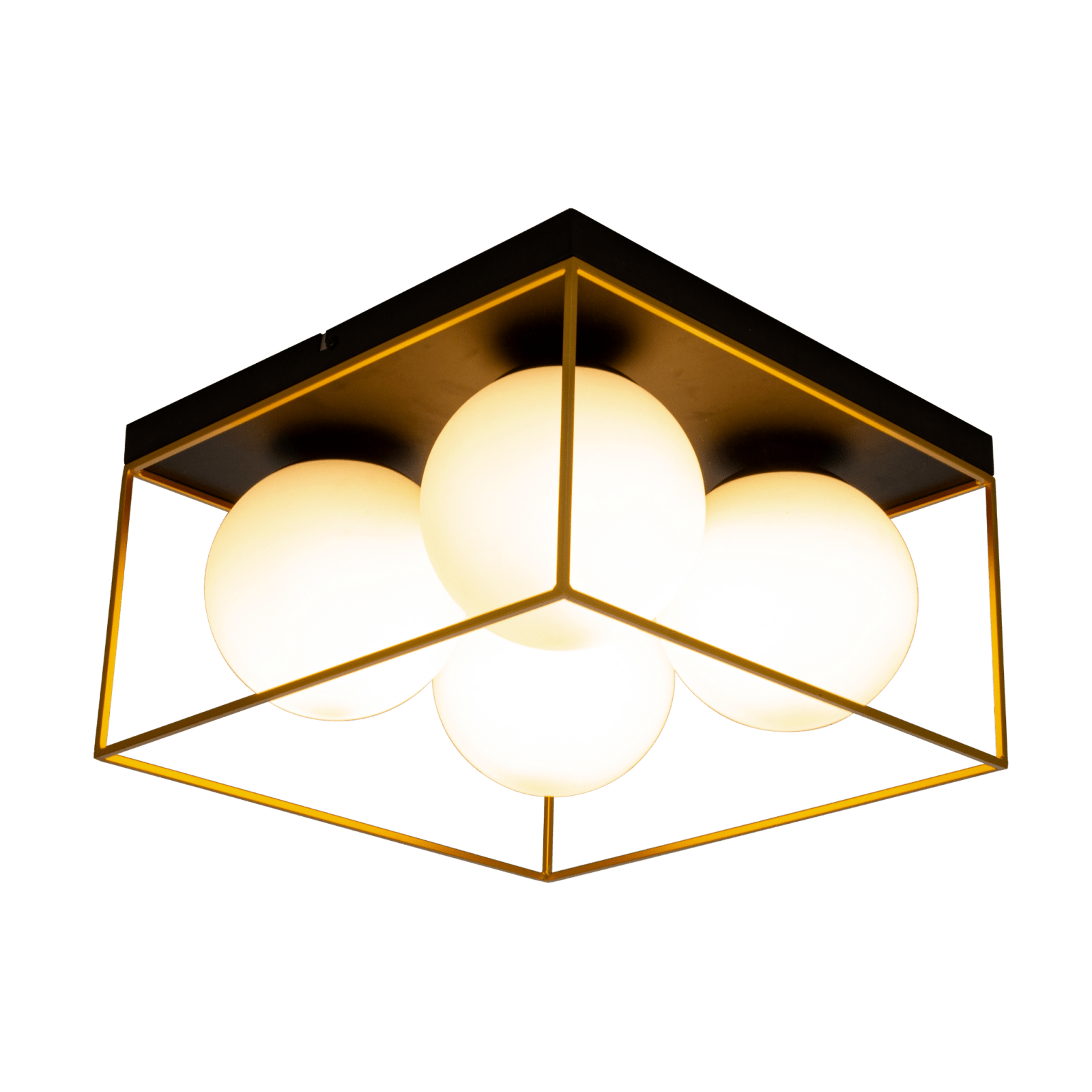 Aneta Lighting ASTRO plafond stor, guld - Azalea Home