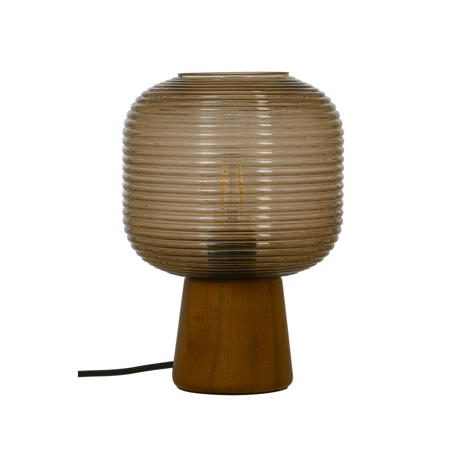 Aneta Lighting AURA bordlampa, brunbets/ brun - Azalea Home