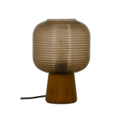 Aneta Lighting AURA bordlampa, brunbets/ brun - Azalea Home