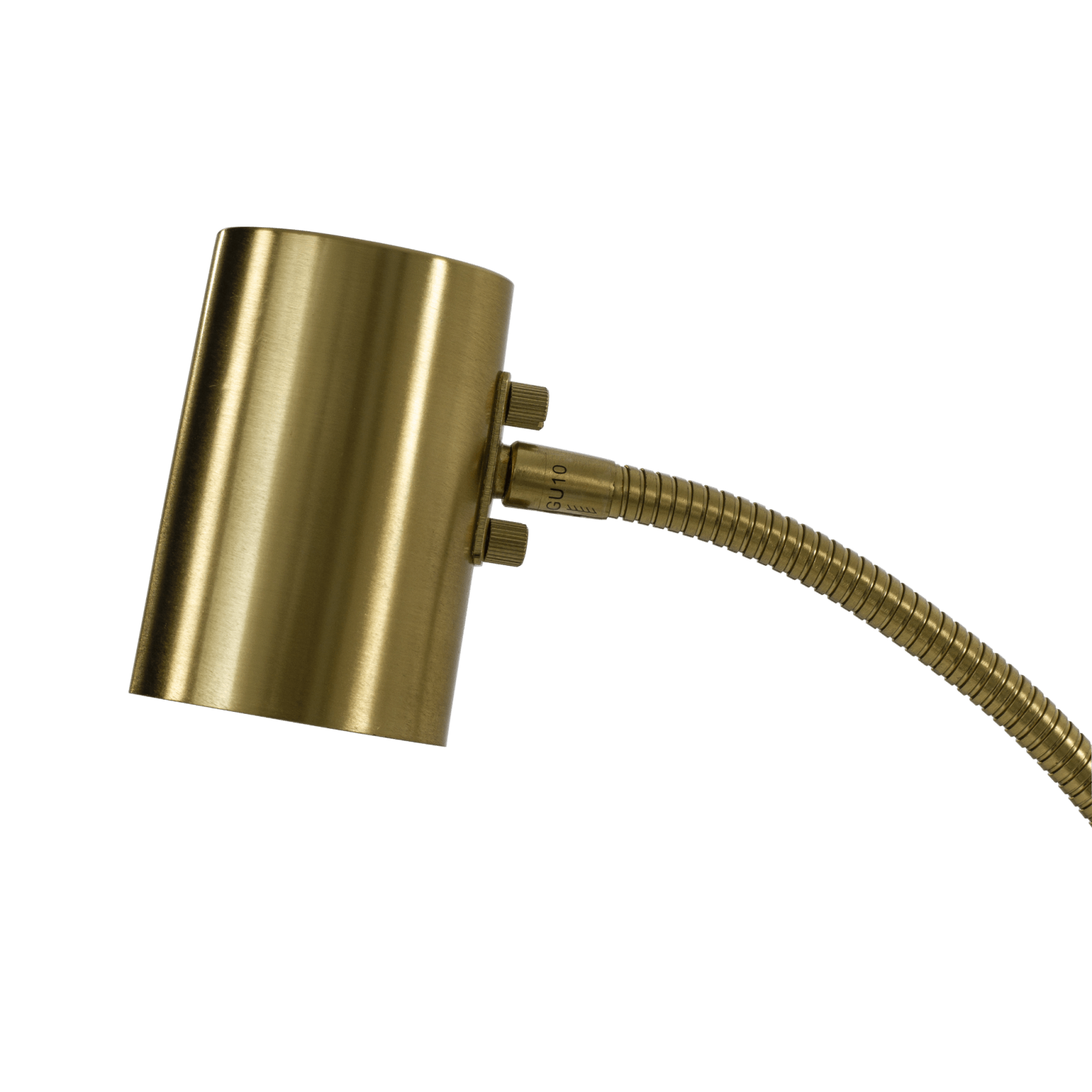 Aneta Lighting BALDER golvlampa 1:a, svart/matt mässing - Azalea Home