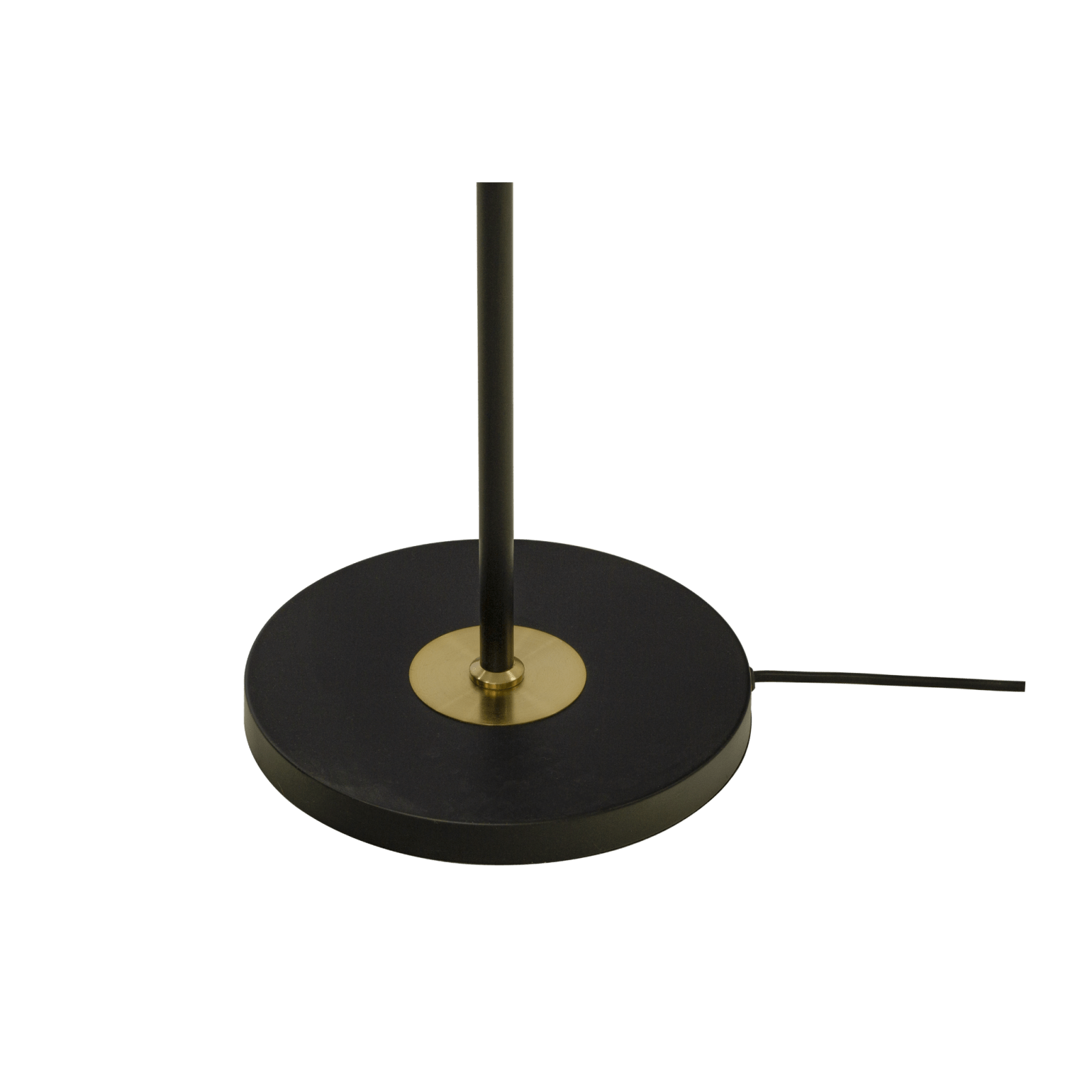 Aneta Lighting BALDER golvlampa 1:a, svart/matt mässing - Azalea Home