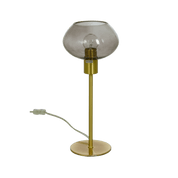 Aneta Lighting BELL bordlampa hög, matt mässing/rök - Azalea Home
