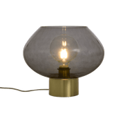 Aneta Lighting BELL bordlampa stor, matt mässing/rök - Azalea Home