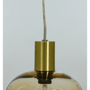 Aneta Lighting BELL fönsterlampa, matt mässing/amber - Azalea Home