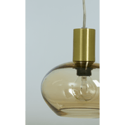 Aneta Lighting BELL fönsterlampa, matt mässing/amber - Azalea Home