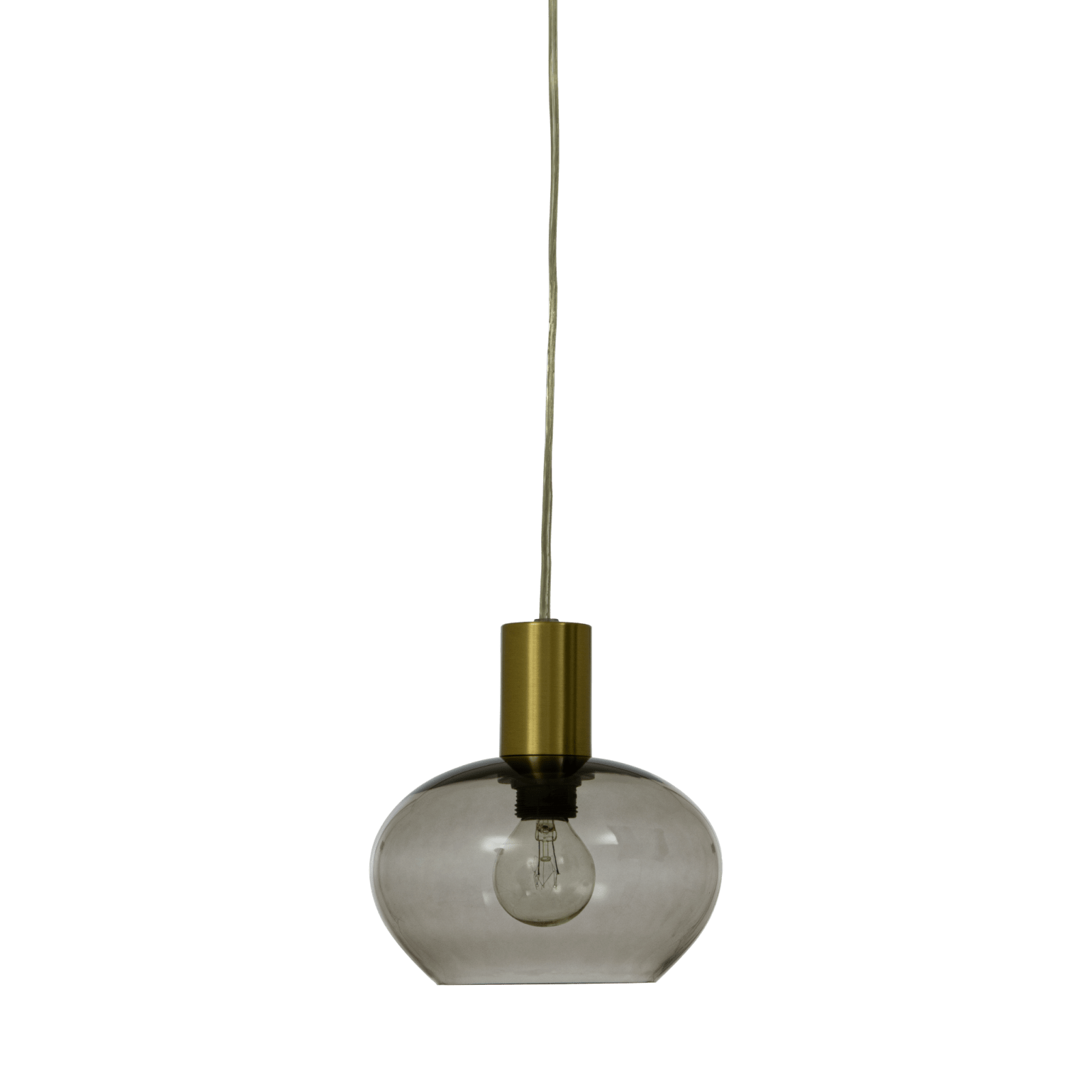 Aneta Lighting BELL fönsterlampa, matt mässing/rök - Azalea Home