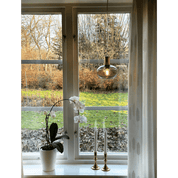 Aneta Lighting BELL fönsterlampa, matt mässing/rök - Azalea Home