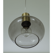 Aneta Lighting BELL fönsterlampa, matt mässing/rök - Azalea Home