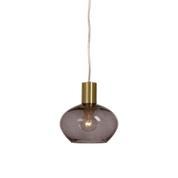Aneta Lighting BELL fönsterlampa, matt mässing/rök - Azalea Home