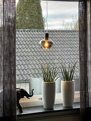 Aneta Lighting BELL fönsterlampa, svart/rök - Azalea Home