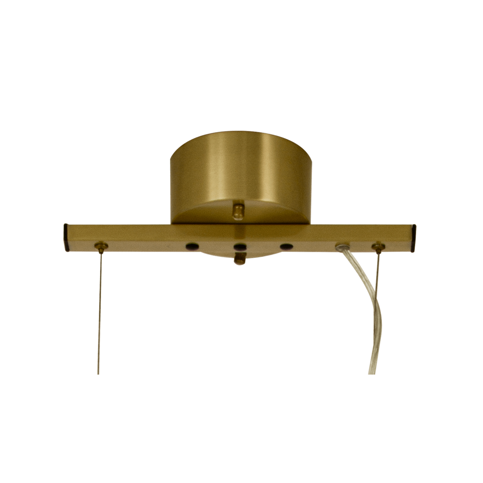 Aneta Lighting BELL taklampa 3:a rak, matt mässing/rök - Azalea Home