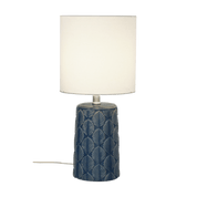 Aneta Lighting BODIL bordslampa, blå/naturvit - Azalea Home