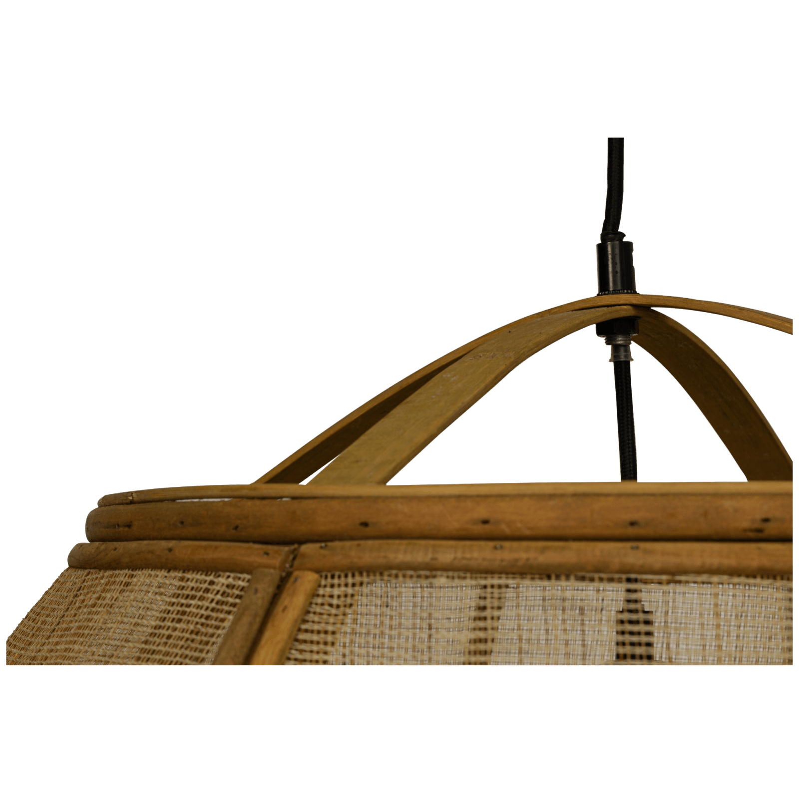 Aneta Lighting BORNEO taklampa Ø50, natur - Azalea Home