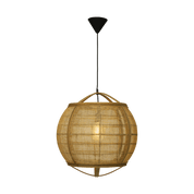 Aneta Lighting BORNEO taklampa Ø50, natur - Azalea Home