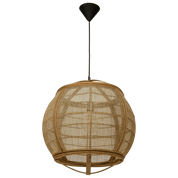 Aneta Lighting BORNEO taklampa Ø50, natur - Azalea Home