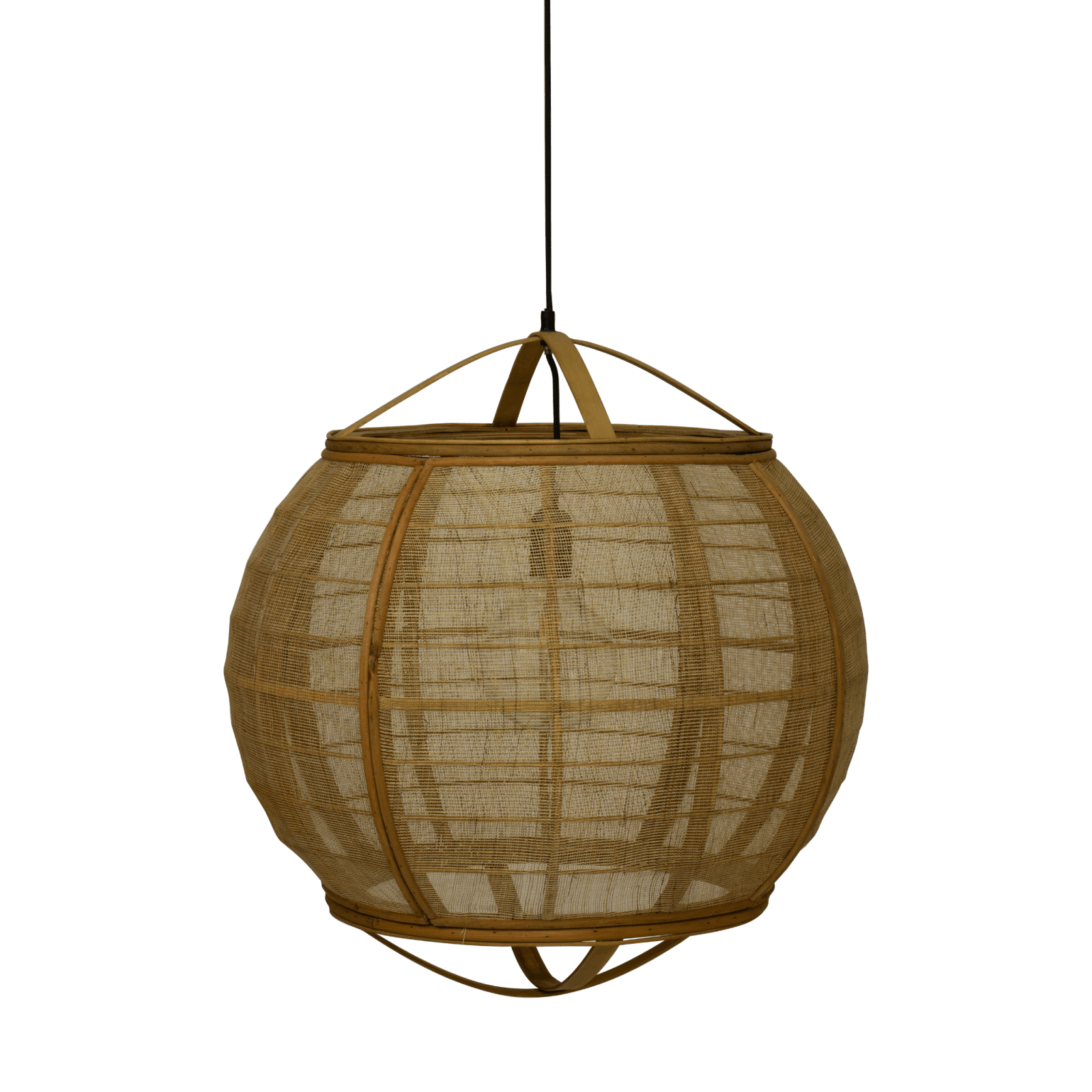 Aneta Lighting BORNEO taklampa Ø58, natur - Azalea Home