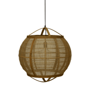 Aneta Lighting BORNEO taklampa Ø58, natur - Azalea Home