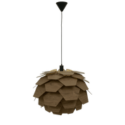 Aneta Lighting CARPATICA taklampa Ø60, brun fanér - Azalea Home