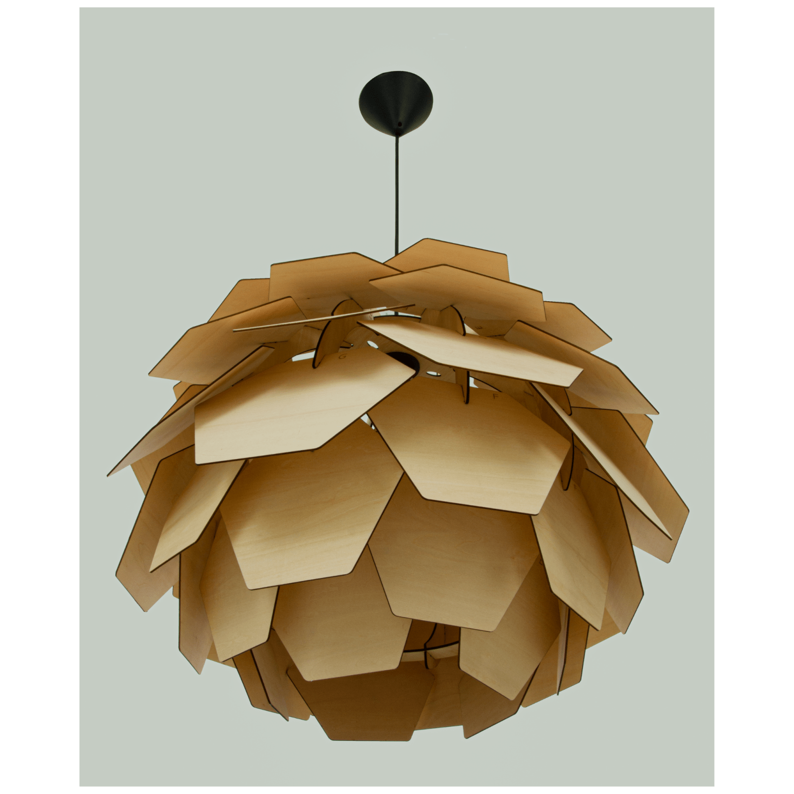 Aneta Lighting CARPATICA taklampa Ø60, natur - Azalea Home