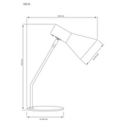 Aneta Lighting CERES bordslampa, sand - Azalea Home