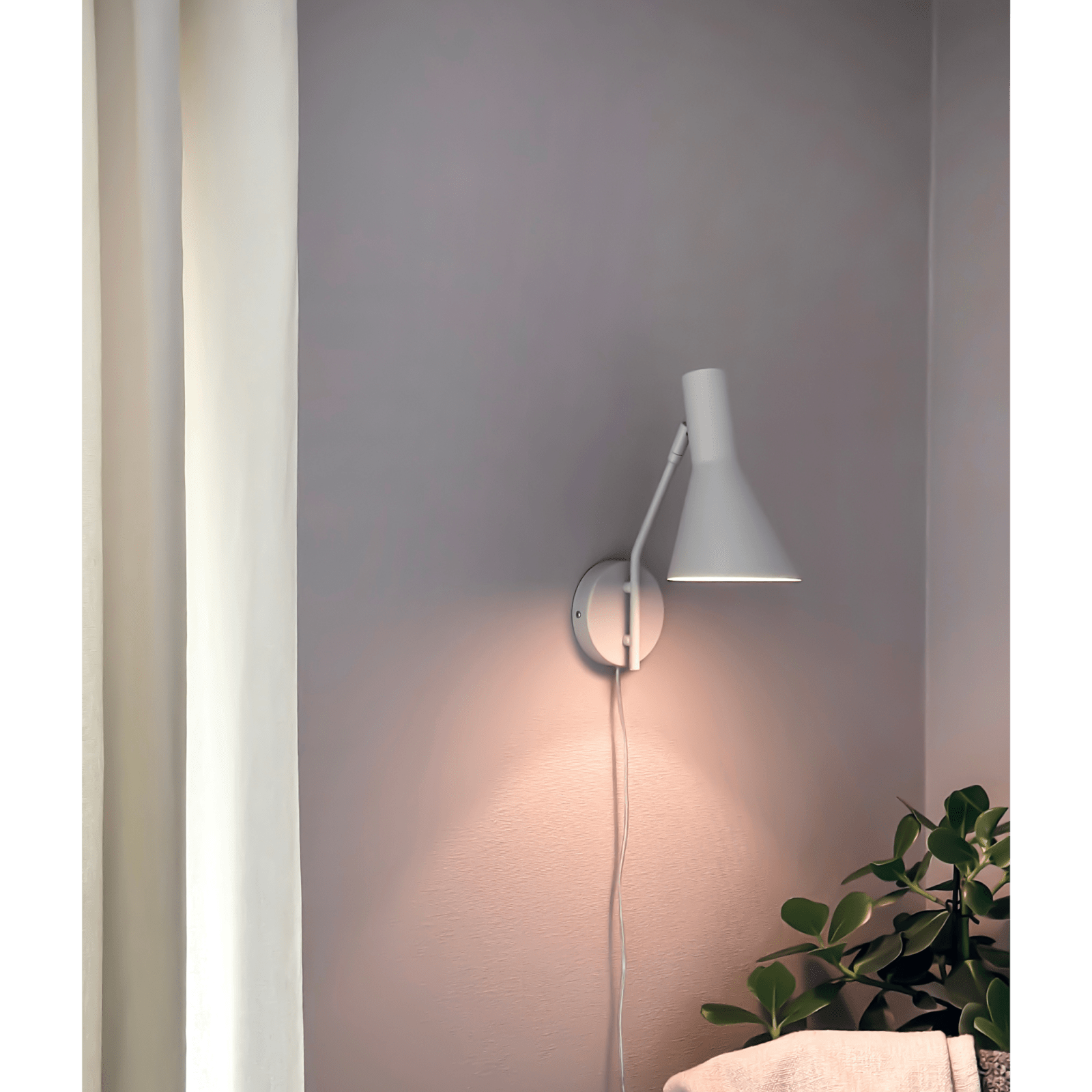 Aneta Lighting CERES vägglampa, sand - Azalea Home