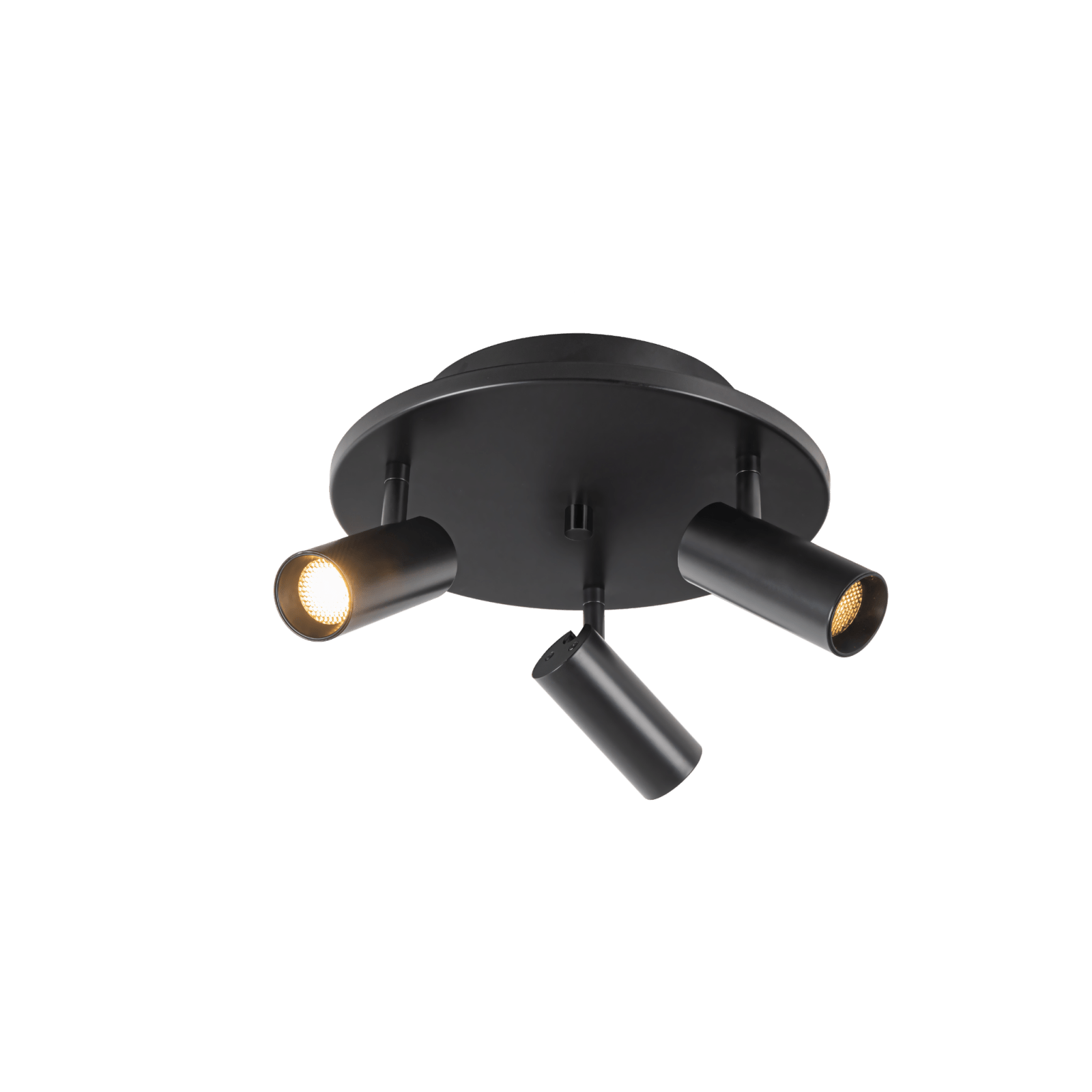 Aneta Lighting CONCORD takspot 3:a rund, svart - Azalea Home