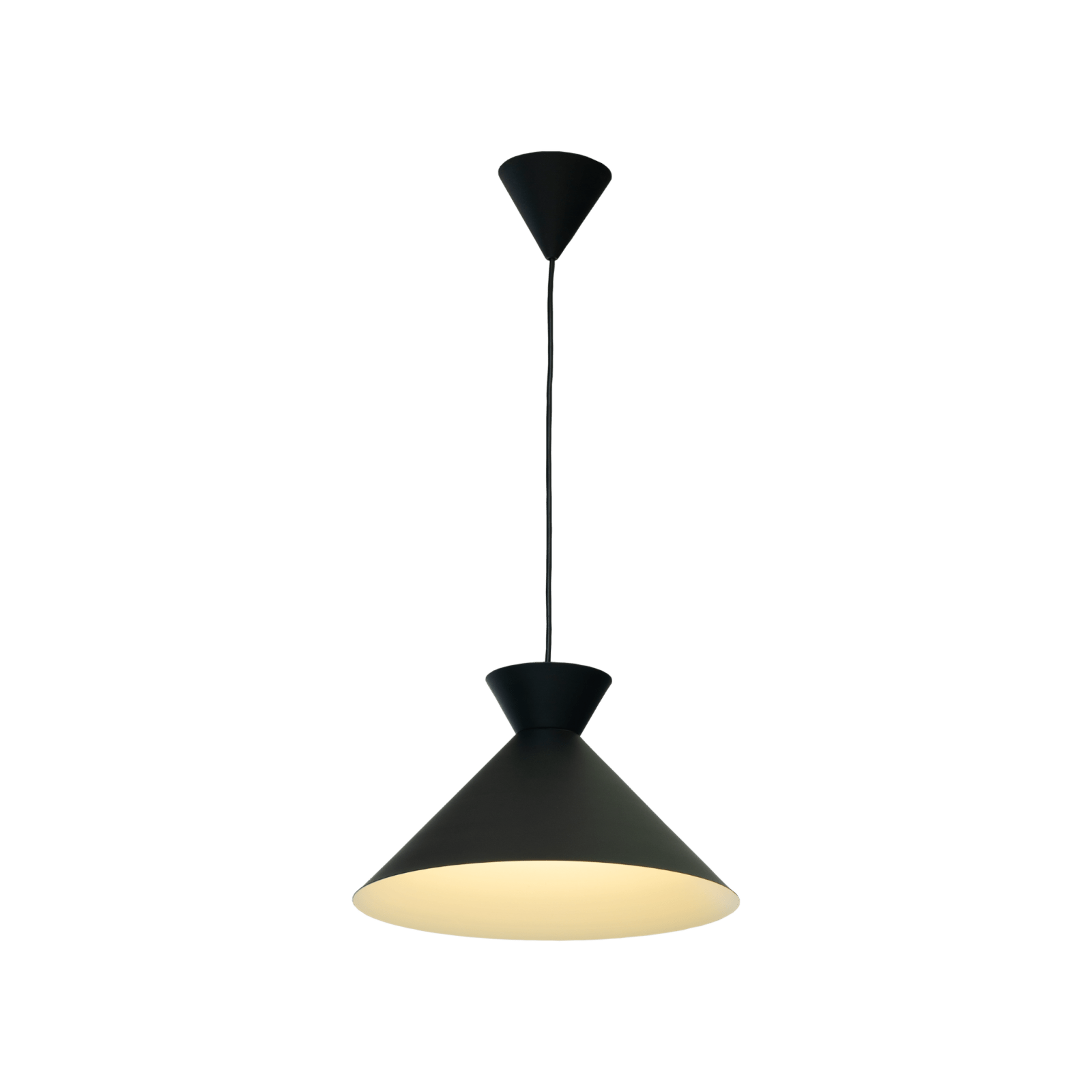 Aneta Lighting CONI taklampa, svart - Azalea Home