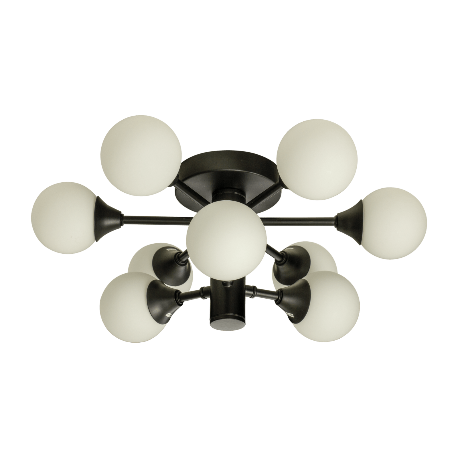 Aneta Lighting COSMOS plafond bad, svart/vit - Azalea Home