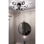 Aneta Lighting COSMOS plafond, svart/rök - Azalea Home