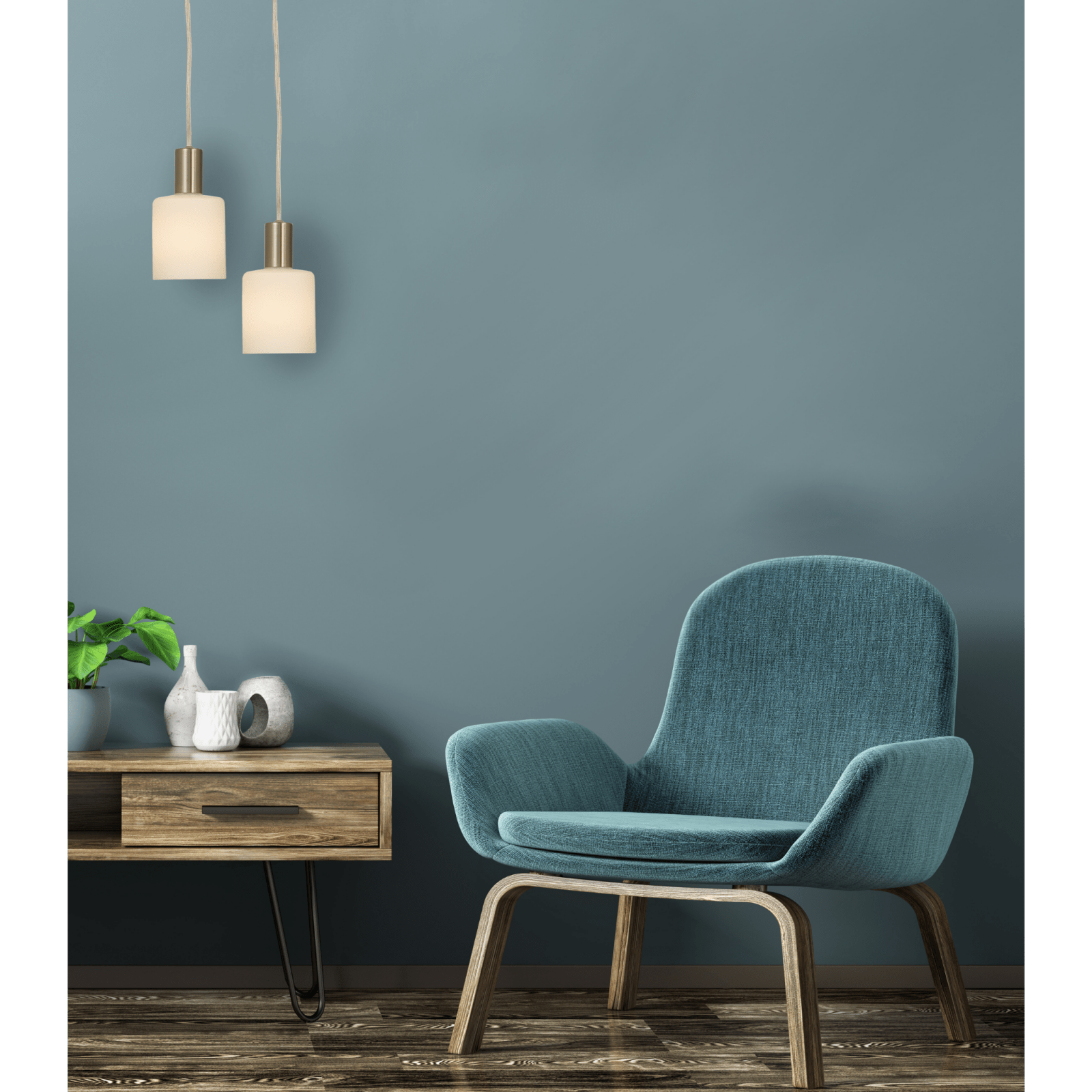 Aneta Lighting CYLINDER fönsterlampa, krom - Azalea Home
