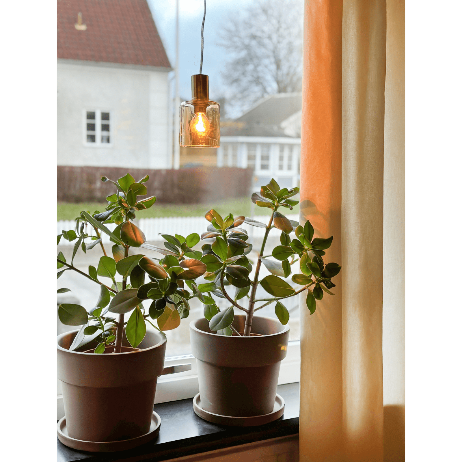 Aneta Lighting CYLINDER fönsterlampa, mässing - Azalea Home