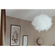 Aneta Lighting DUN taklampa, 40cm, vit - Azalea Home