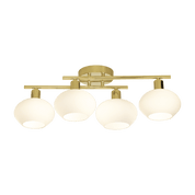 Aneta Lighting ELBA plafond bad, mässing - Azalea Home