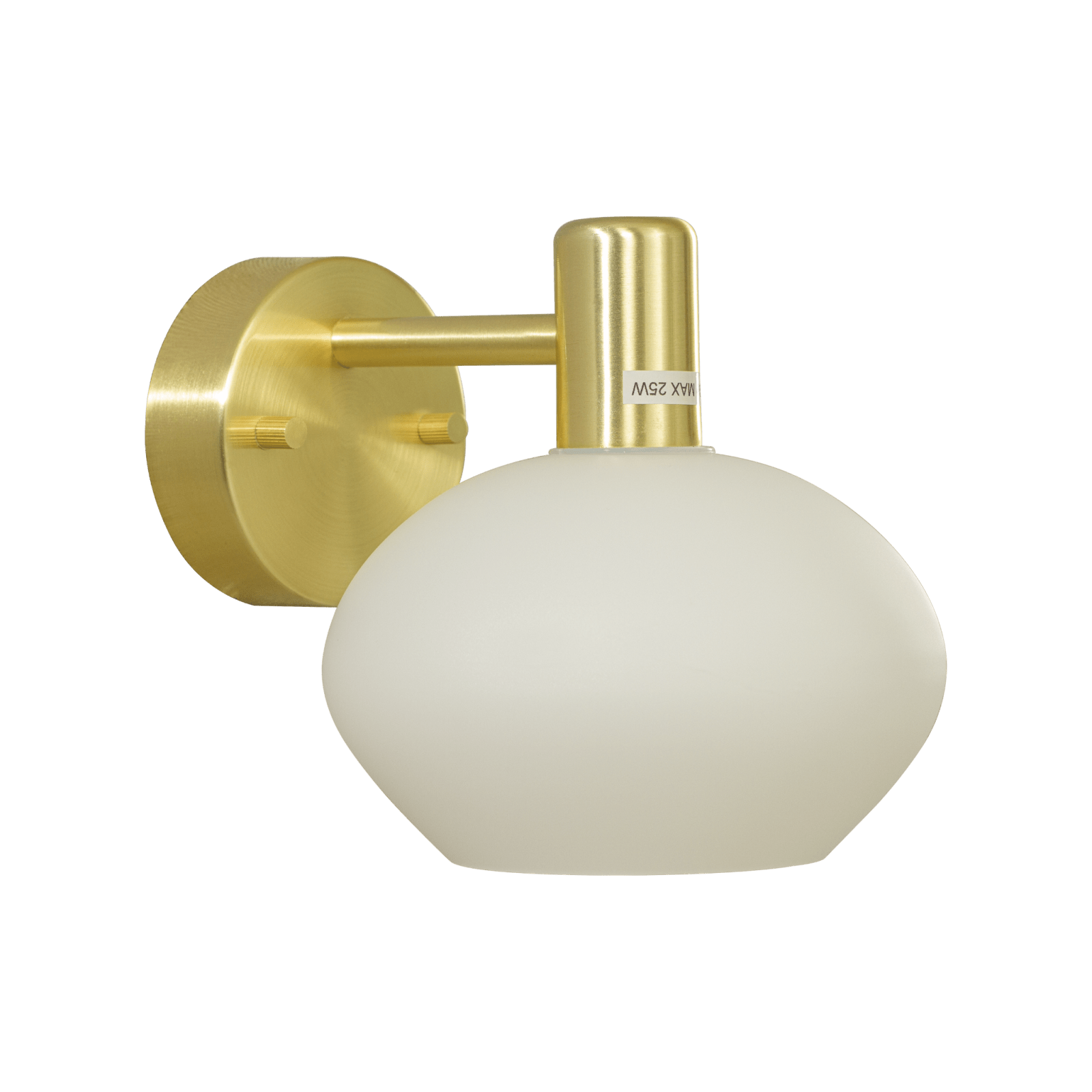 Aneta Lighting ELBA vägglampa bad 1:a, mässing - Azalea Home