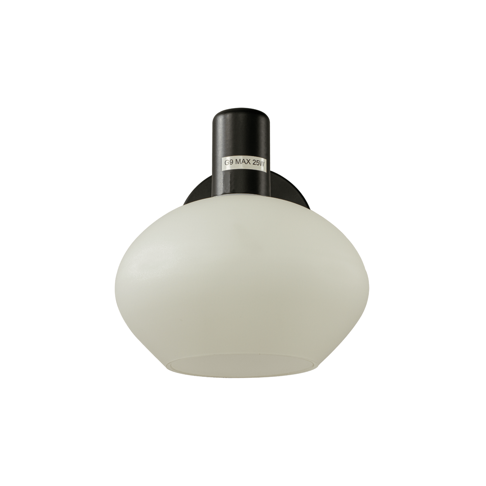 Aneta Lighting ELBA vägglampa bad 1:a, svart - Azalea Home