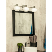 Aneta Lighting ELBA vägglampa bad 3:a, krom - Azalea Home
