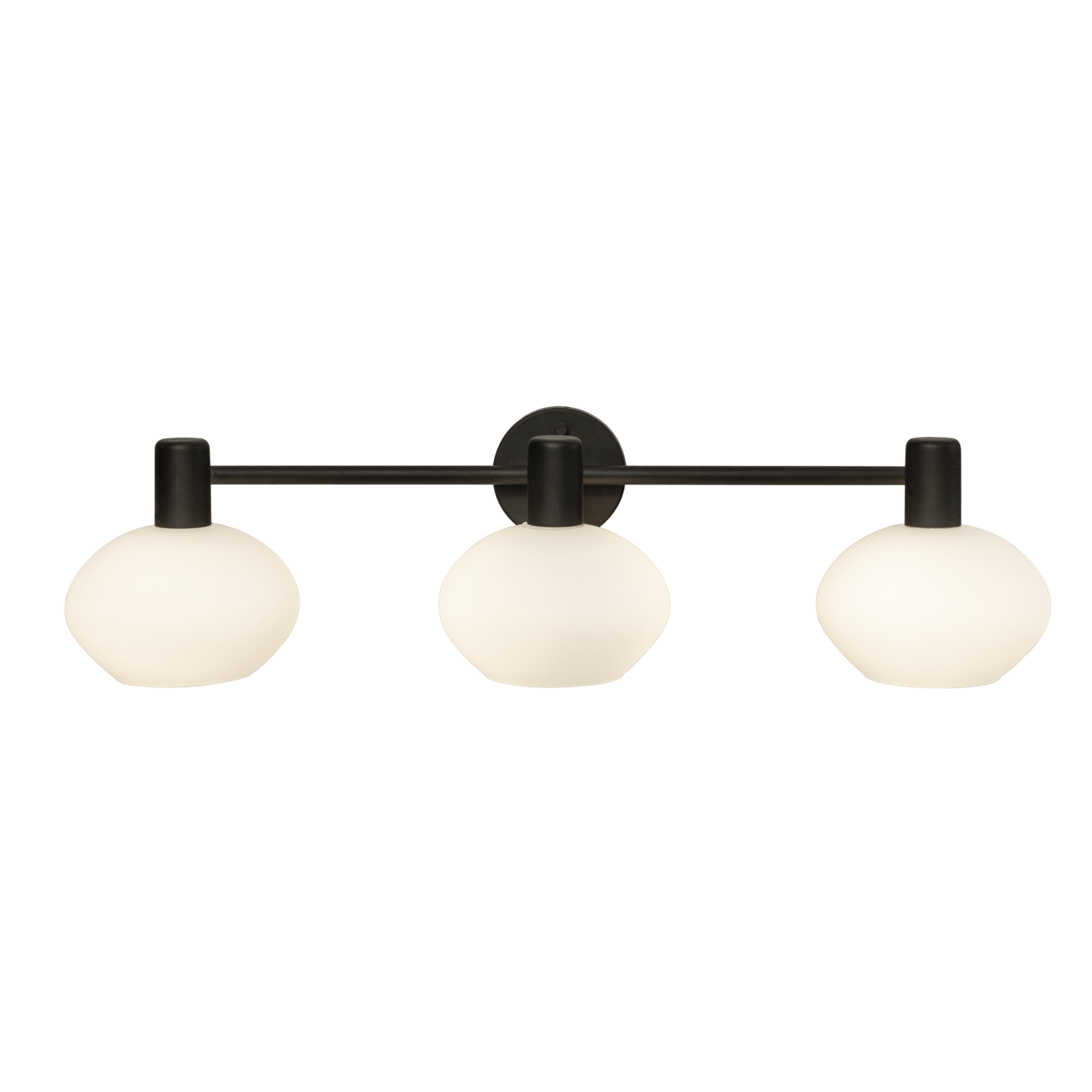 Aneta Lighting ELBA vägglampa bad 3:a, svart - Azalea Home