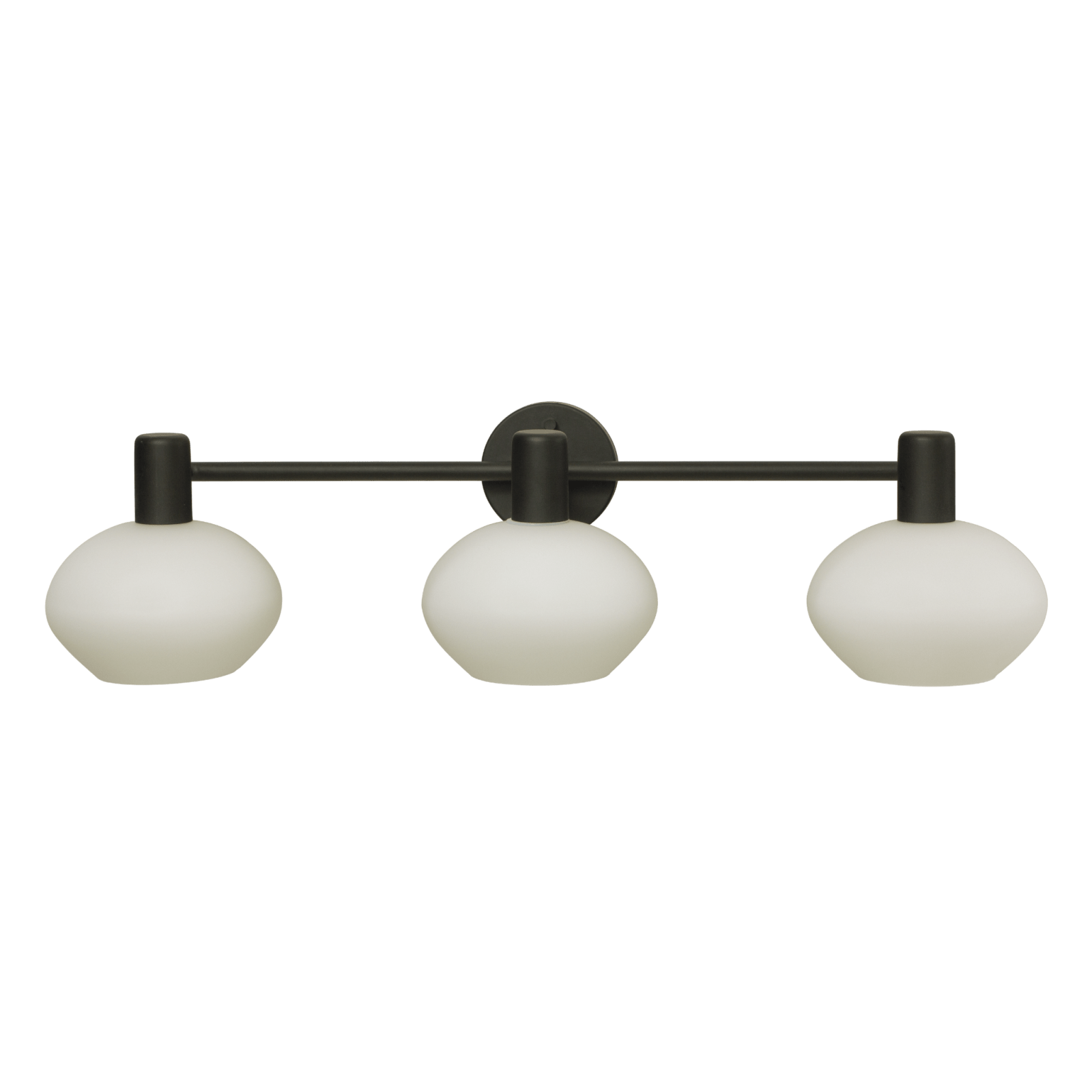 Aneta Lighting ELBA vägglampa bad 3:a, svart - Azalea Home