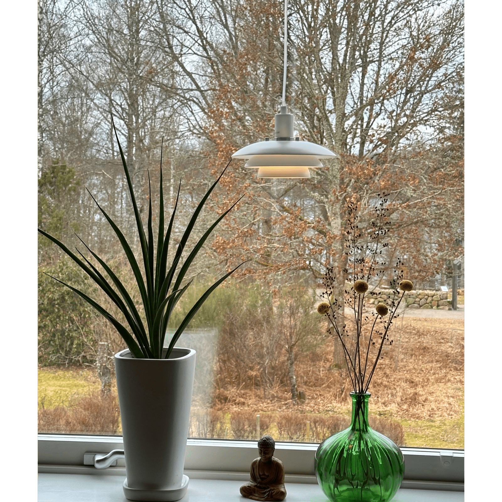 Aneta Lighting EPSILON fönsterlampa, vit - Azalea Home