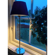 Aneta Lighting ESTER bordlampa, silver - Azalea Home