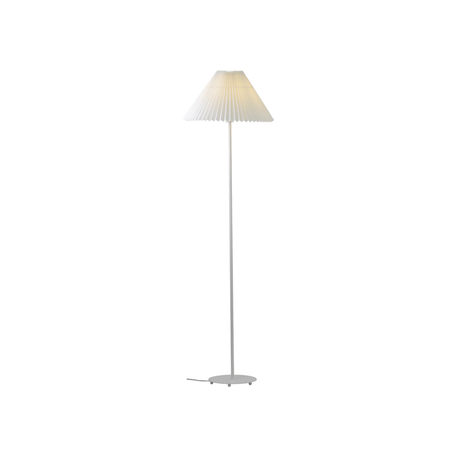 Aneta Lighting ESTER golvlampa, vit - Azalea Home