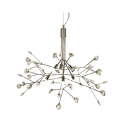 Aneta Lighting FIESTA taklampa, krom - Azalea Home