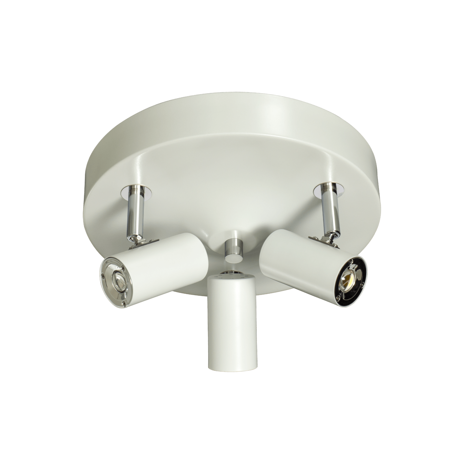 Aneta Lighting GUSTO takspot, rund 3:a, vit - Azalea Home