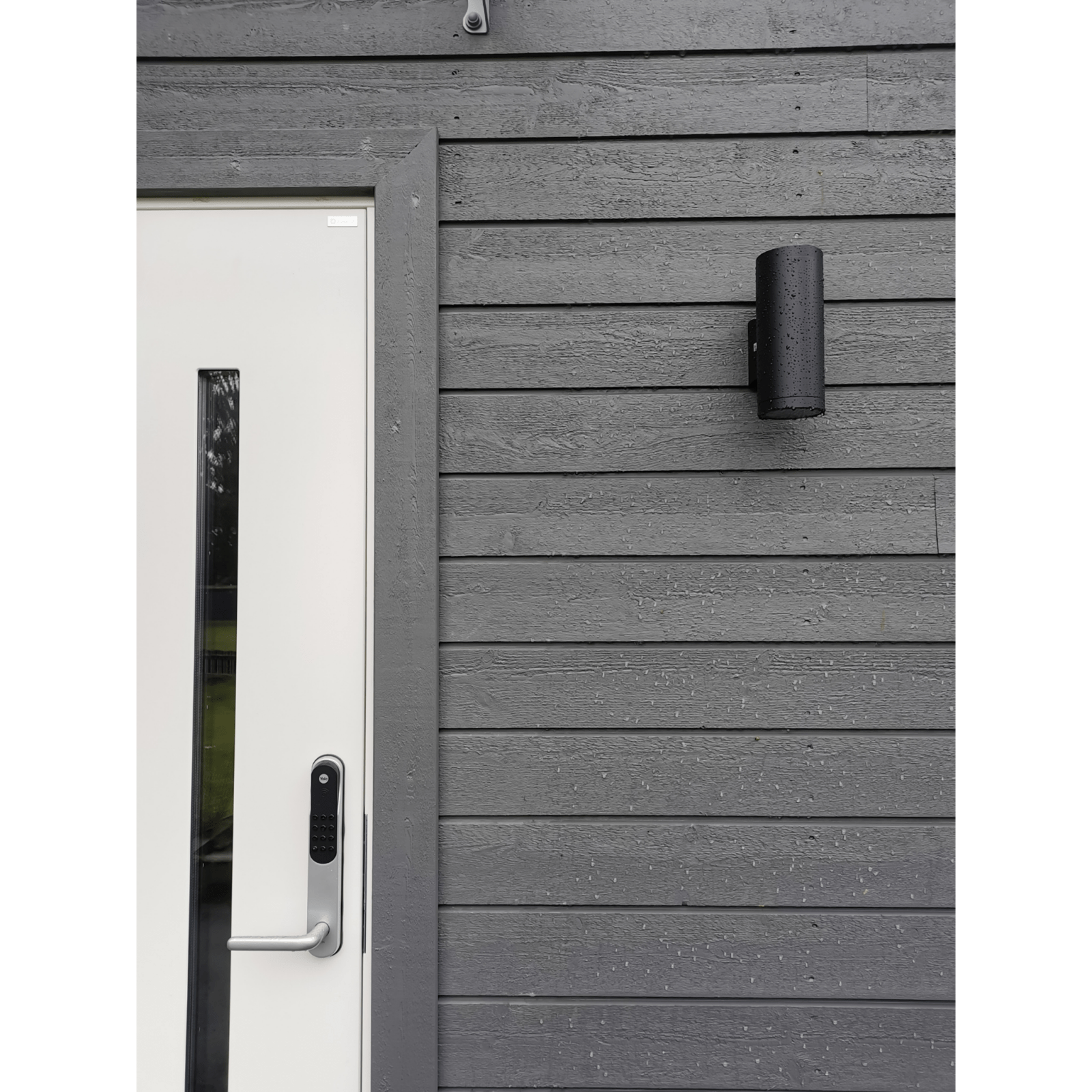 Aneta Lighting HELIO Fasadlampa,svart - Azalea Home