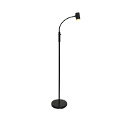 Aneta Lighting HUGIN golvlampa, svart - Azalea Home