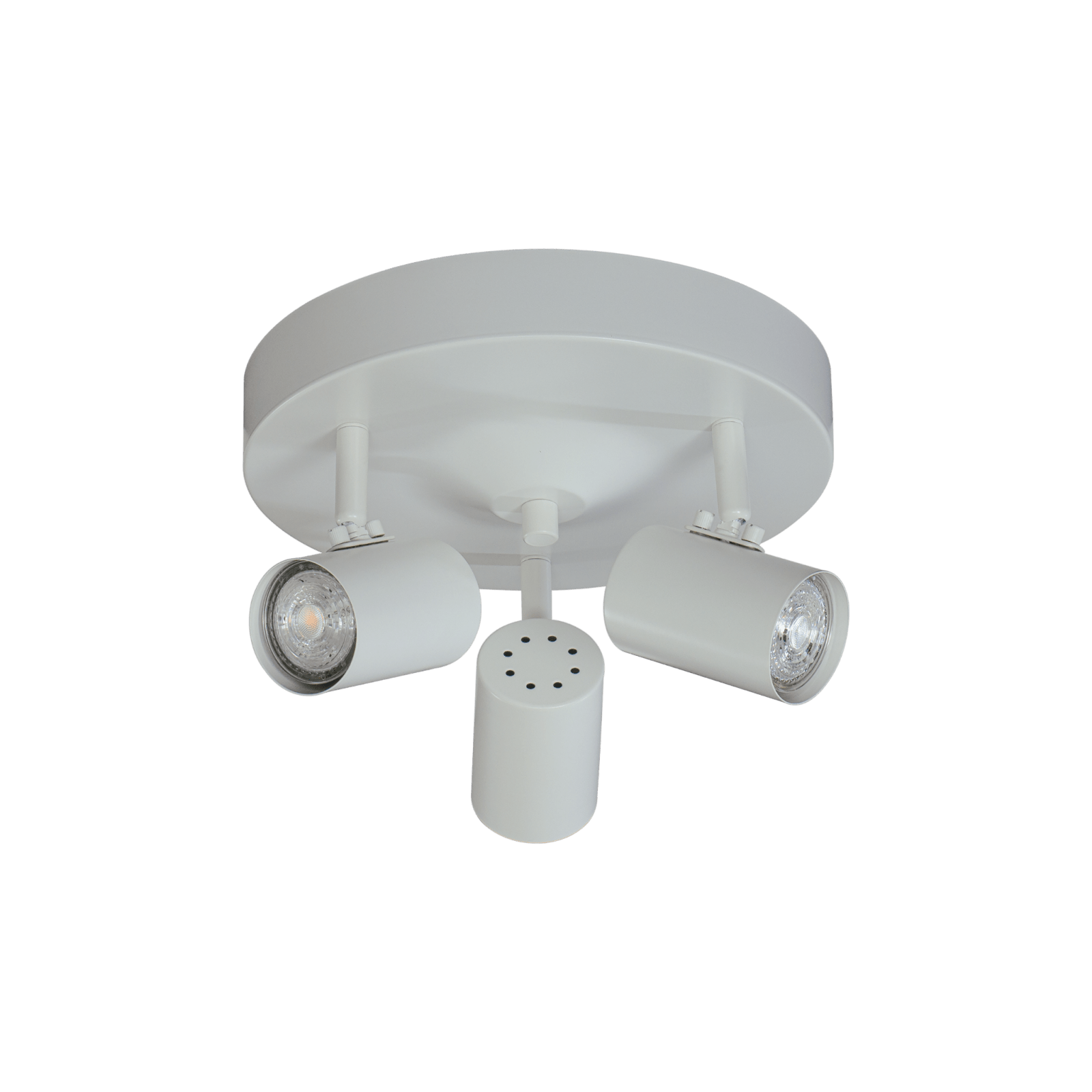 Aneta Lighting HUGIN takspot 3:a rund, vit - Azalea Home