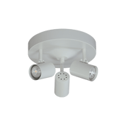 Aneta Lighting HUGIN takspot 3:a rund, vit - Azalea Home