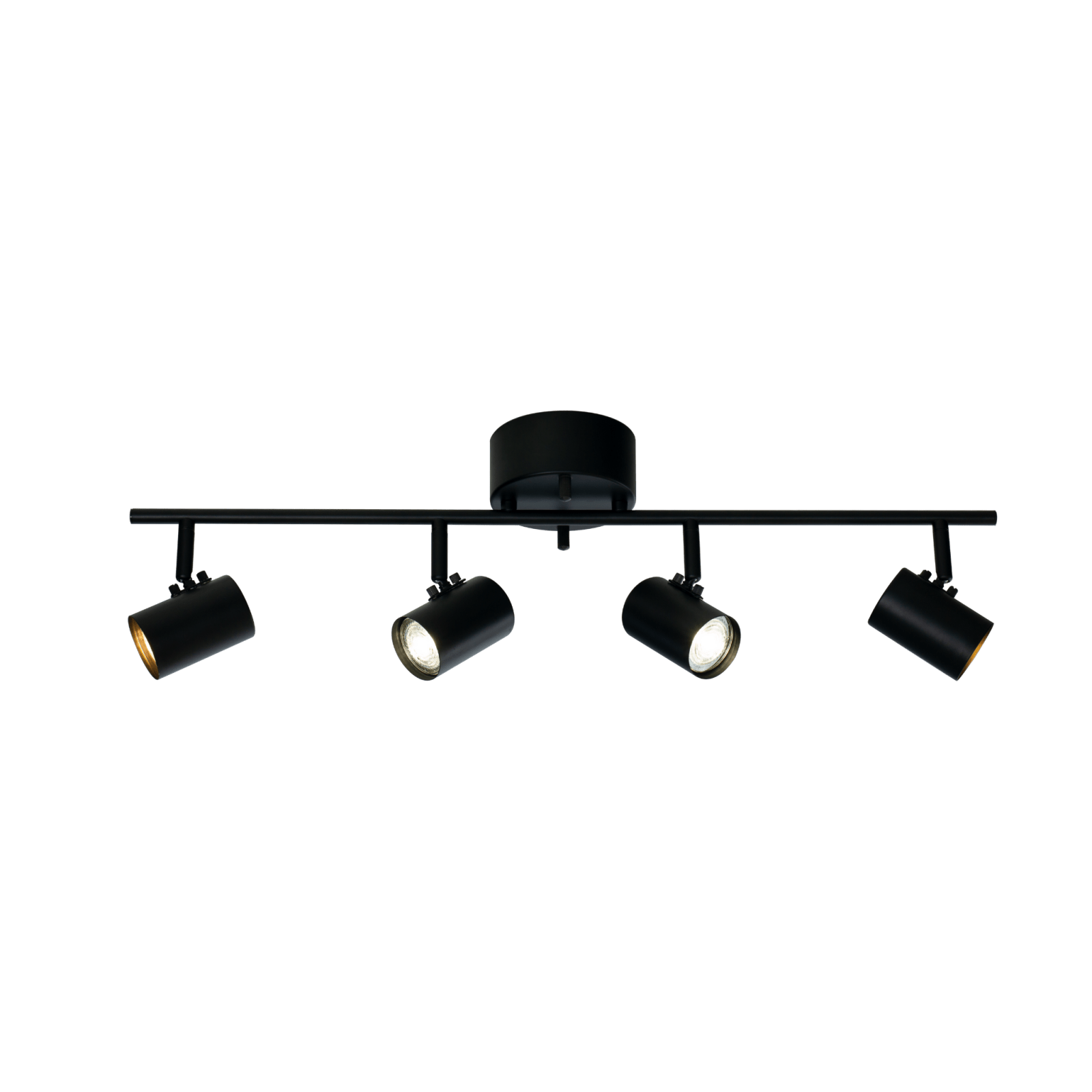 Aneta Lighting HUGIN takspot 4:a rak, svart - Azalea Home