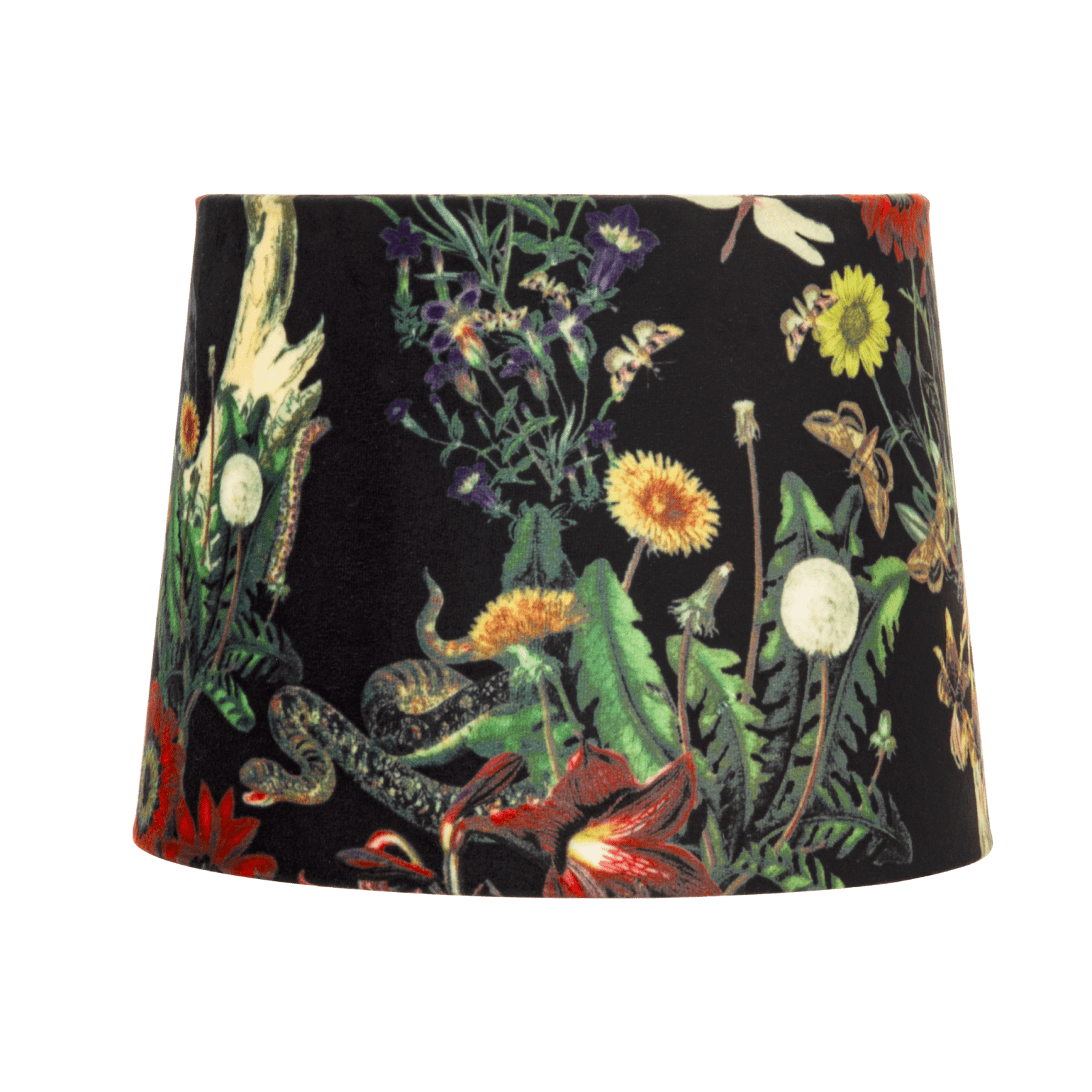 Aneta Lighting ISAK skärm 30cm, "Wild garden" sammet - Azalea Home