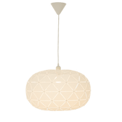 Aneta Lighting LATTICE taklampa 50cm, vit textil - Azalea Home